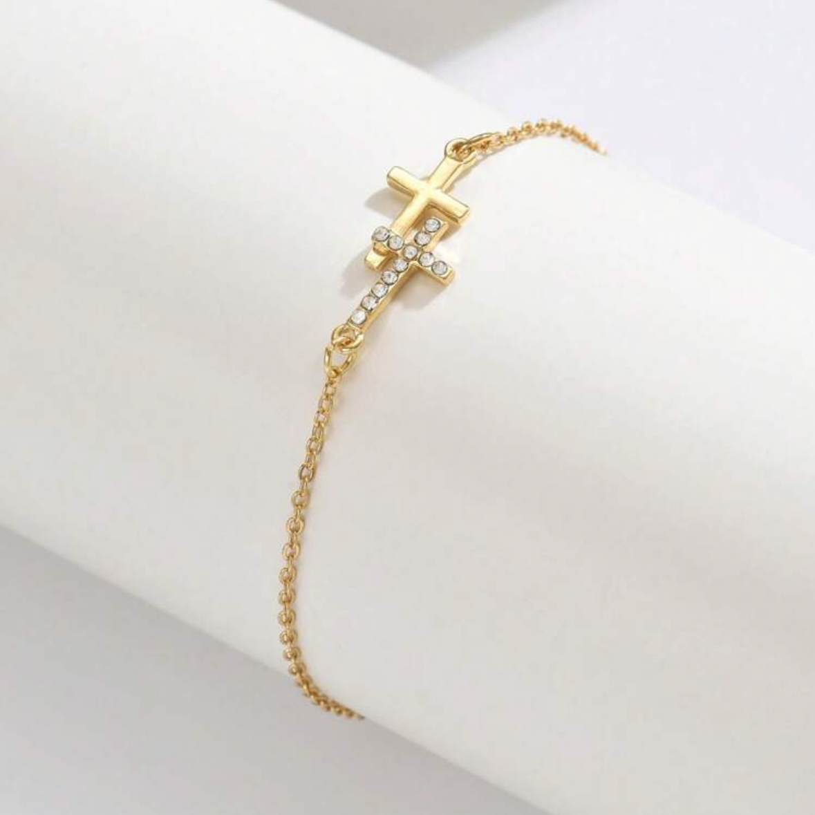 Double Cross Bracelet