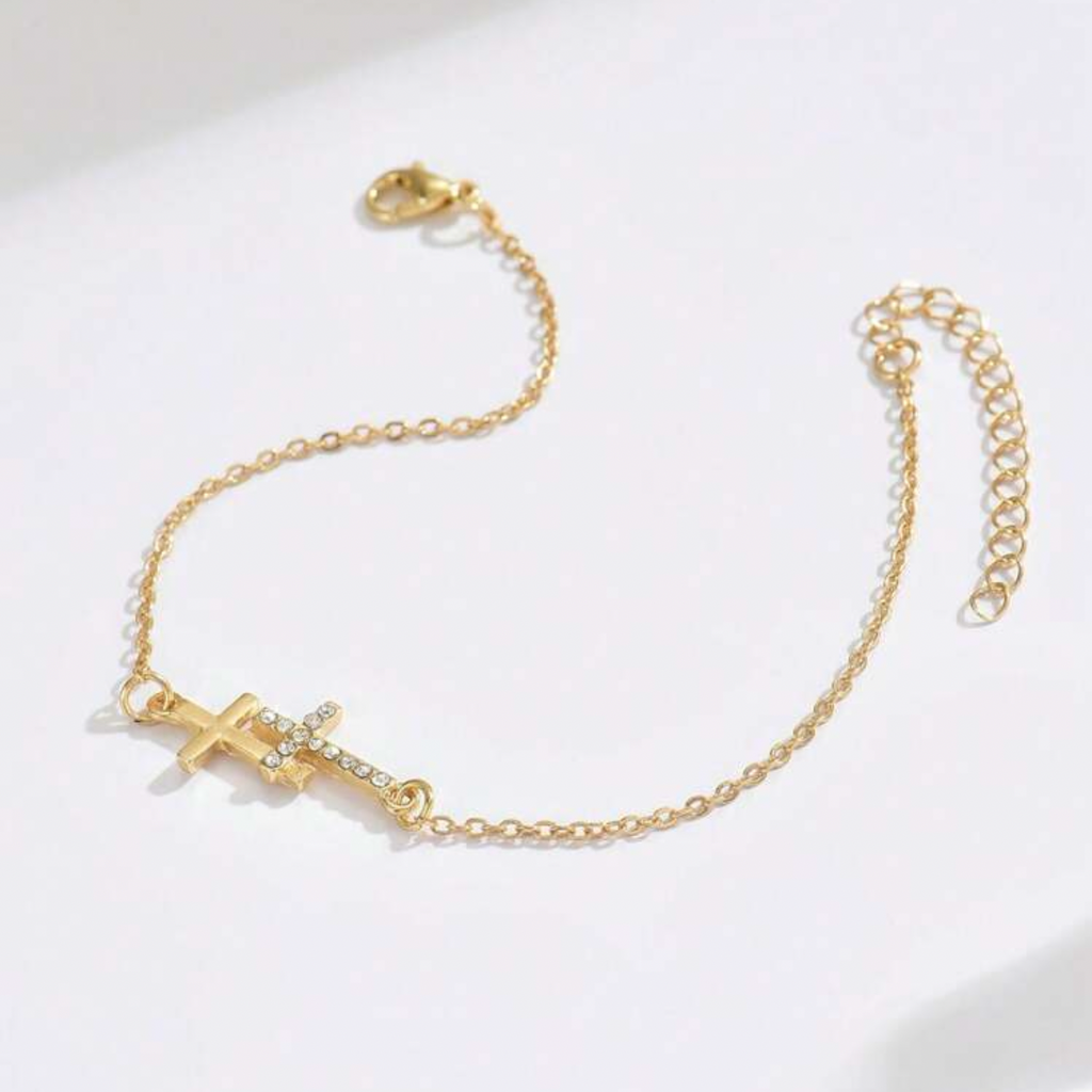 Double Cross Bracelet