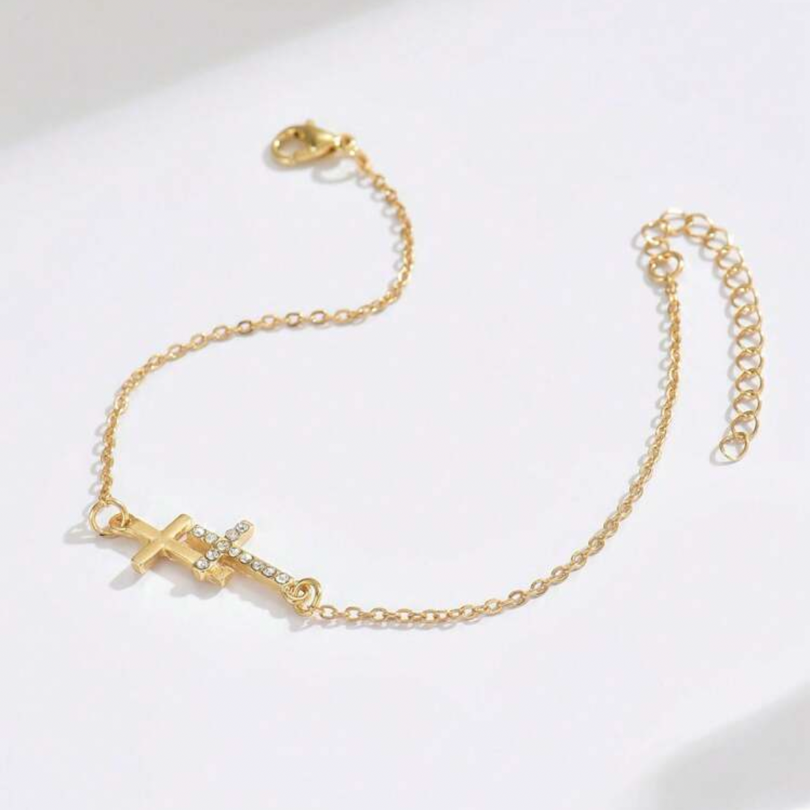 Double Cross Bracelet